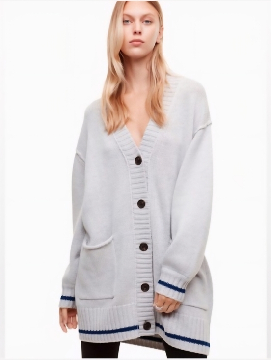 Aritzia Sweaters - Aritzia Wilfred Free Velzen Merino Wool Oversized Grandpa Sweater size S